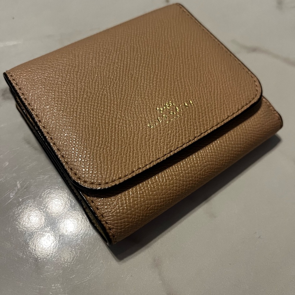Coach Light Pink Leather Wallet